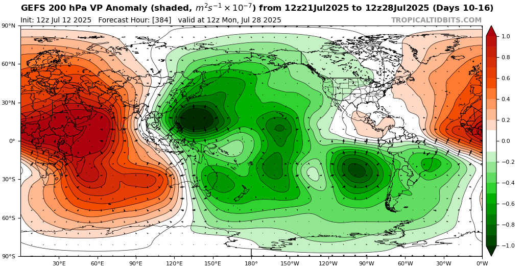 EdoWeatherman's tweet image. Cambios que traerán novedades.
La Oscilación Antártica entrará a fase negativa y la Oscilación Madden Julian se moverá al Pacífico, estos factores permitirán que se abra una ventana para lluvias importantes en Chile central hacia la última semana de julio y durante agosto.
Hay…