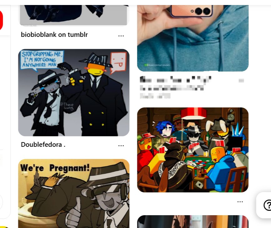There_Swag's tweet image. I sure do love scrolling on pinterest! Huh.. h.. Is that.. IS THAT MY OWN DOUBLEFEDORA ART,??