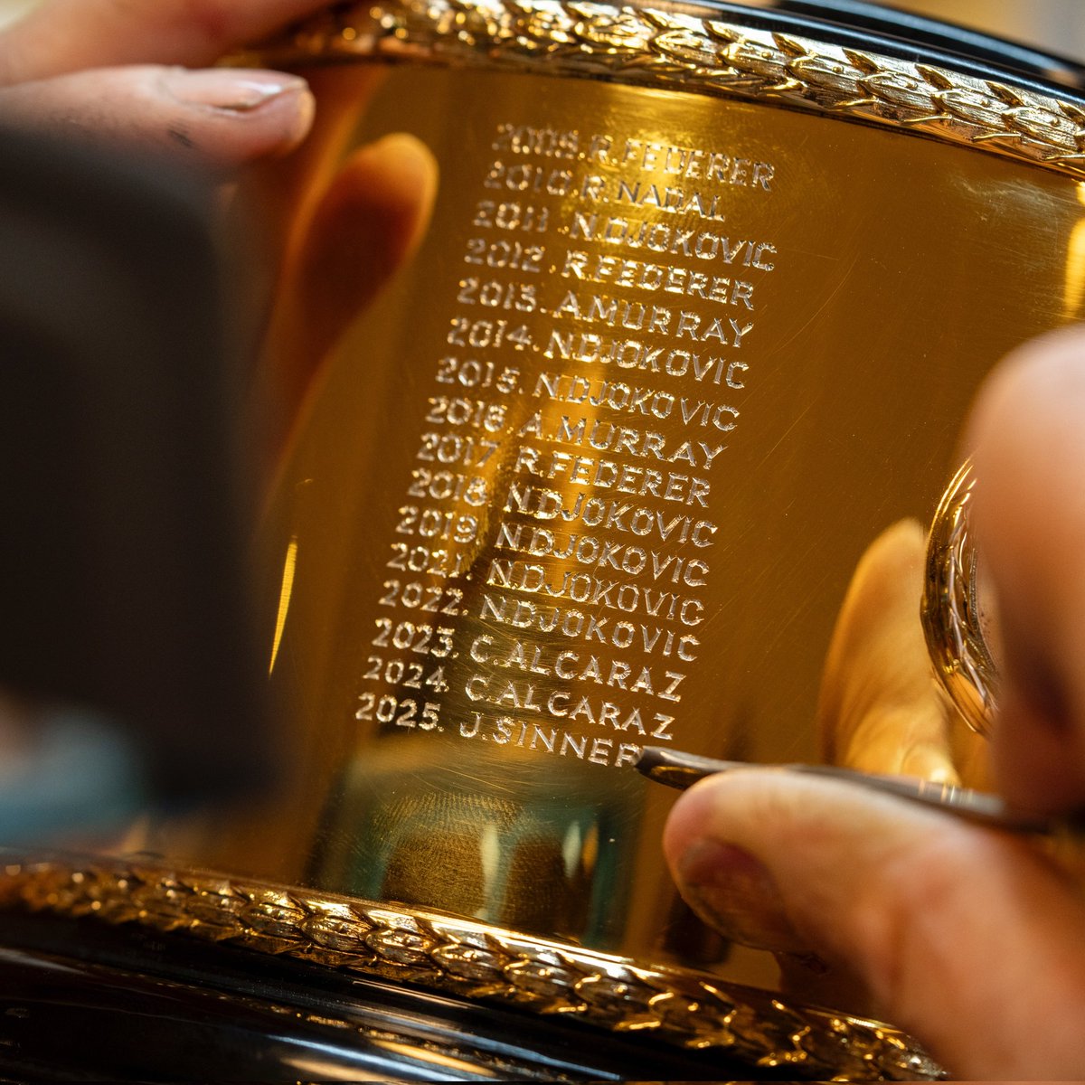 Jannik Sinner's name is etched into history forever 🏆

#Wimbledon    #WimbledonFinal #wimbeldon2025 #Wimbledon2025Final #wimbledonfinal2025 #sinneralcaraz