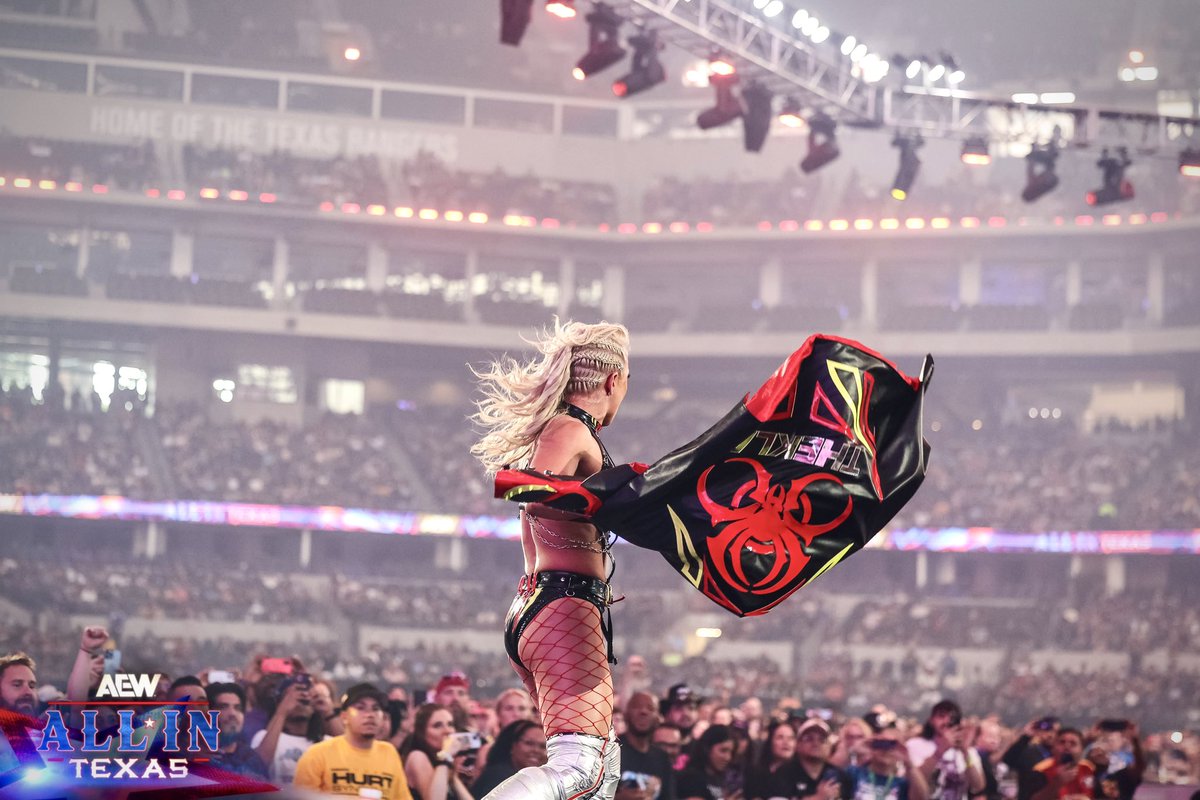 the toxic revolution is now. 🕷️ 
#AEWAllInTexas