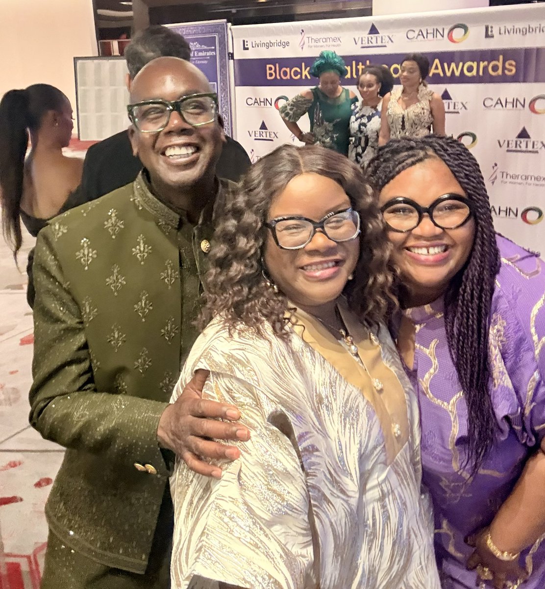 Bernadette Thompson OBE (@bj_thompson1) on Twitter photo Still celebrating <a href="/cahn_uk/">Caribbean & African Health Network</a> black
healthcare awards #BlackHealthcareAwards Still celebrating <a href="/cahn_uk/">Caribbean & African Health Network</a> black
healthcare awards #BlackHealthcareAwards