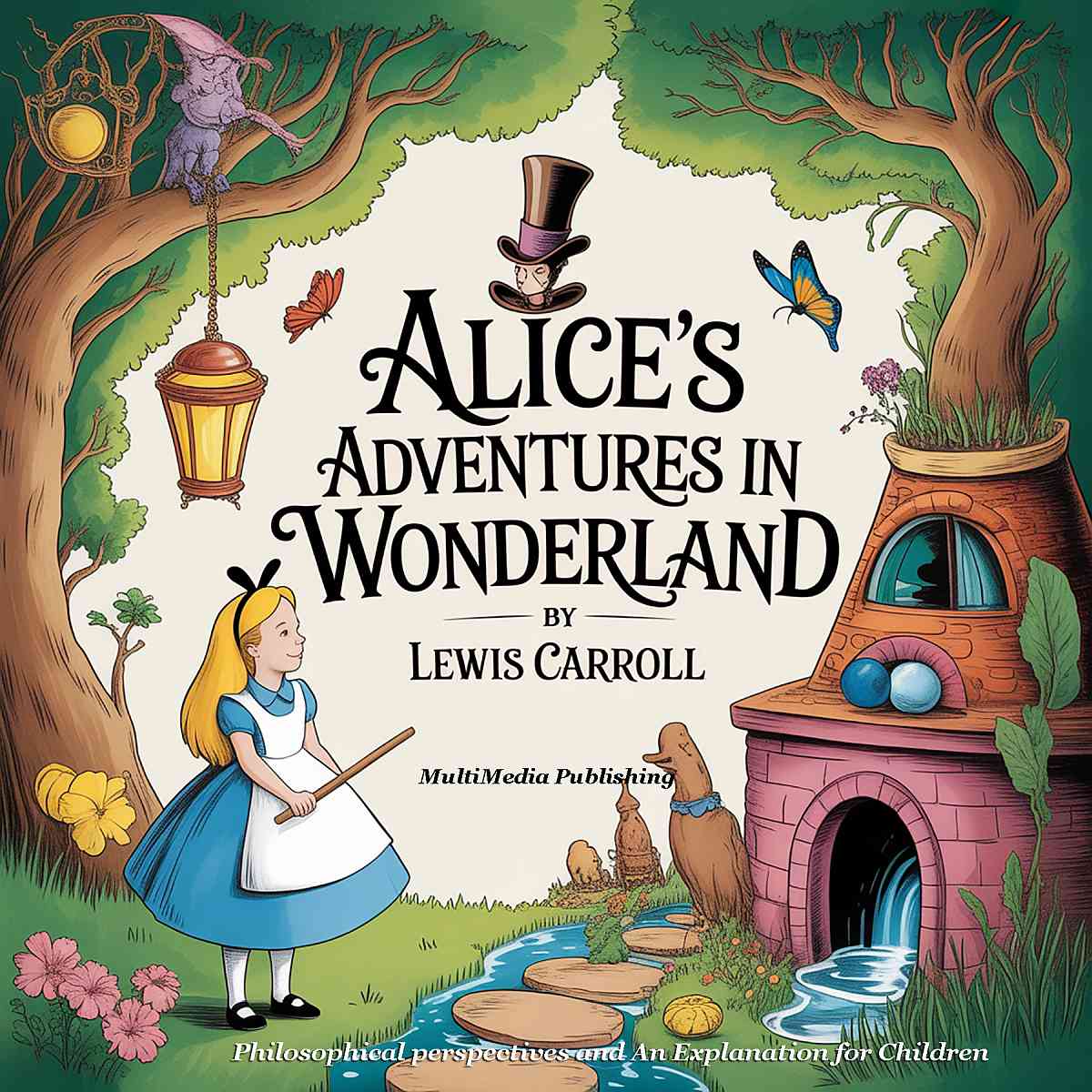 Launch of a new digital book: ”Alice's Adventures in Wonderland (Annotated: Philosophical Perspectives and An Explanation for Children)”, by Lewis Carroll
EPUB (ISBN 978-606-033-932-8), Kindle (ISBN 978-606-033-933-5), PDF (ISBN 978-606-033-934-2)
MultiMedia Publishing