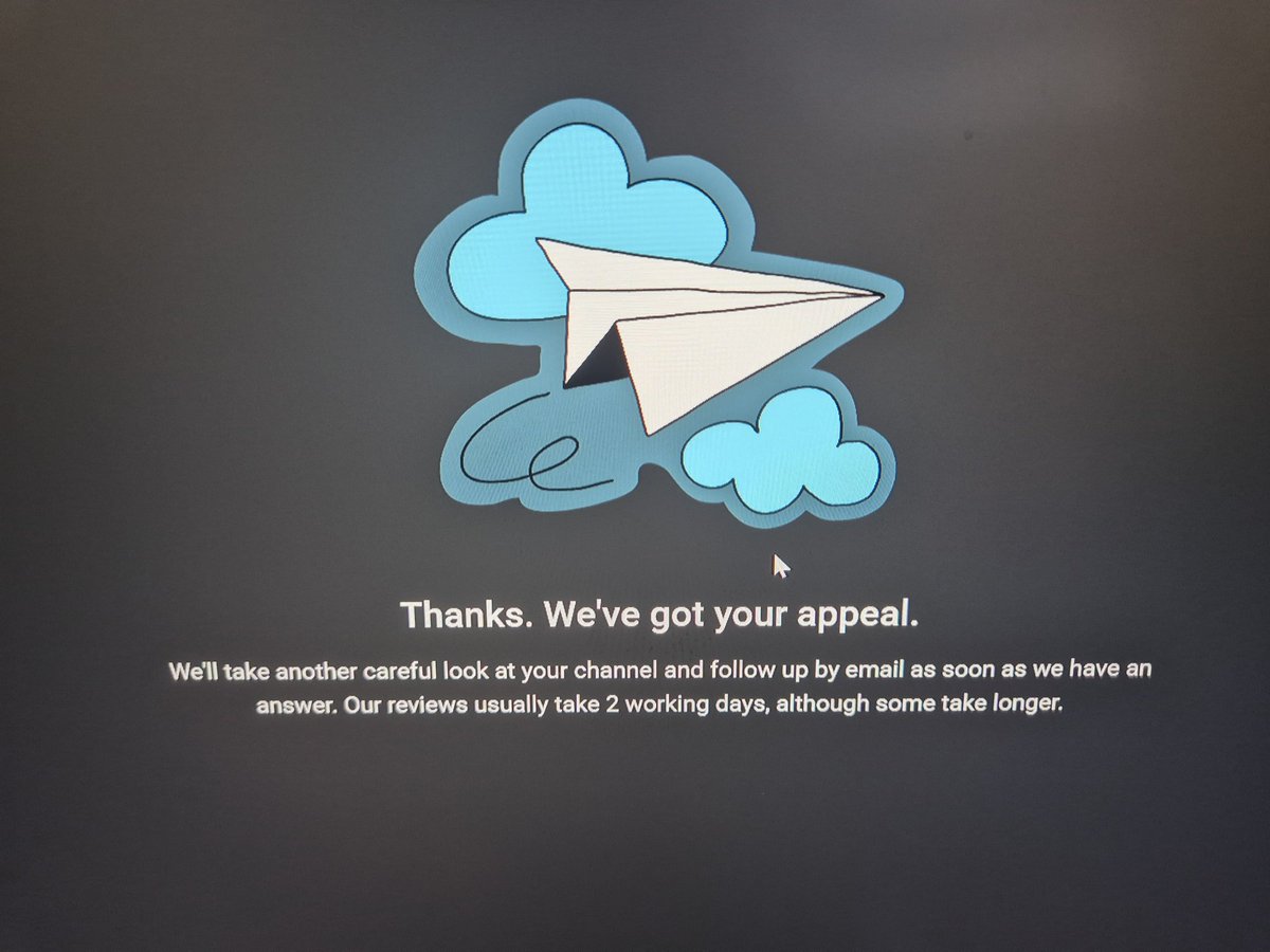 The 'appeal'  consisted of clicking a box saying you disagree.

Don't be put in a box, fuck these organisations.