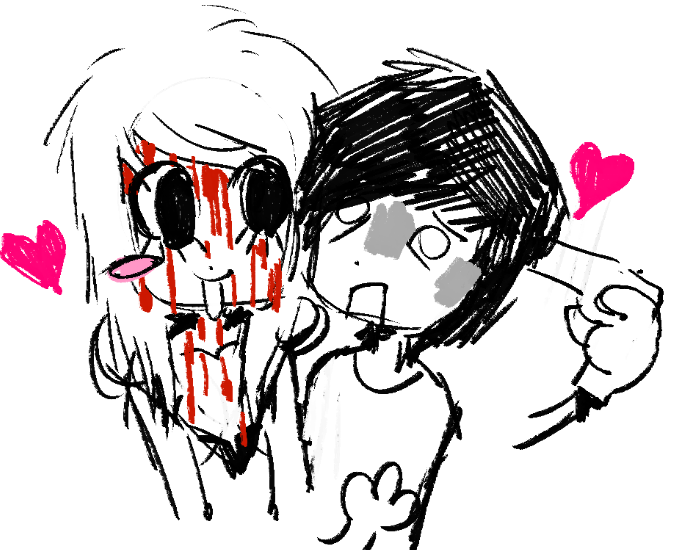 morgyue's tweet photo. does this count as selfcest  Lmk #cryoffear https://t.co/g6GgMmsvxX
