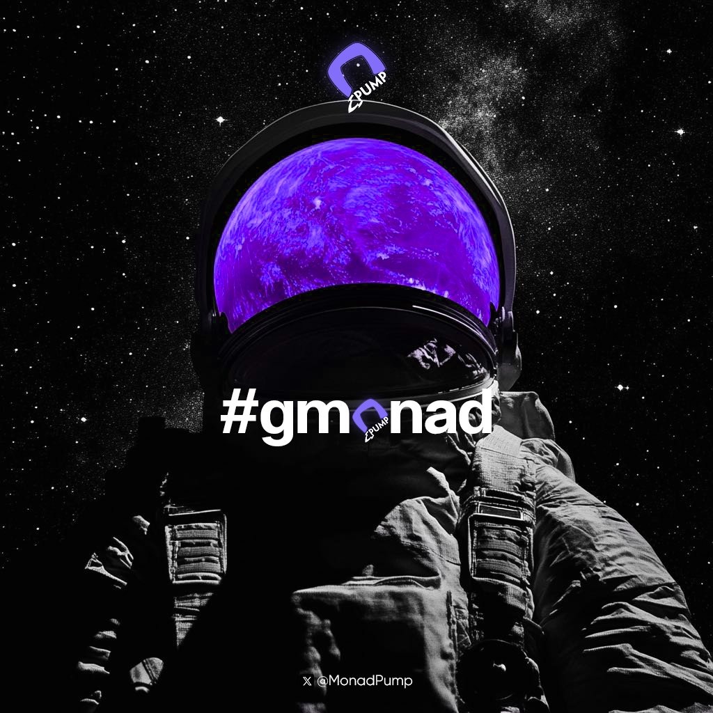 MonadPump's tweet image. 👀Drop #gmonad if you #gmonad
