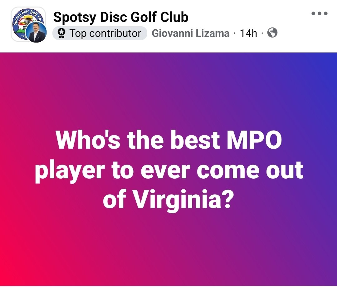 Disc Golf Giovanni tweet media