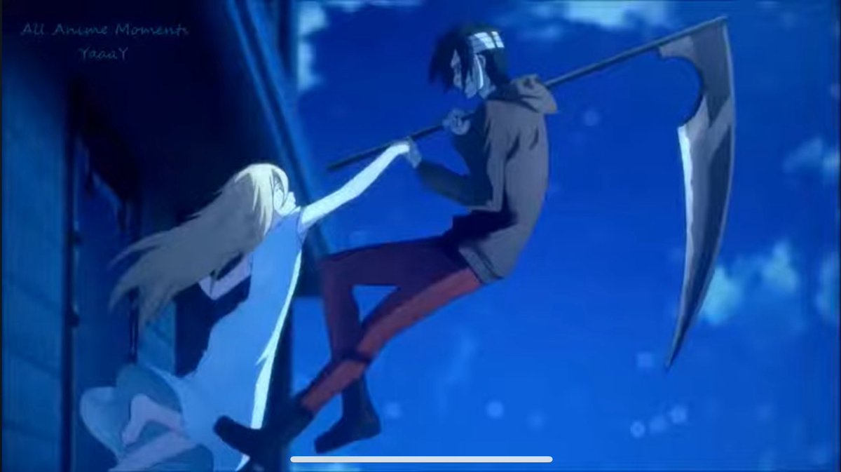 いいね〜このシーン〜
青い月がバックに映ってんのがすっごいいい