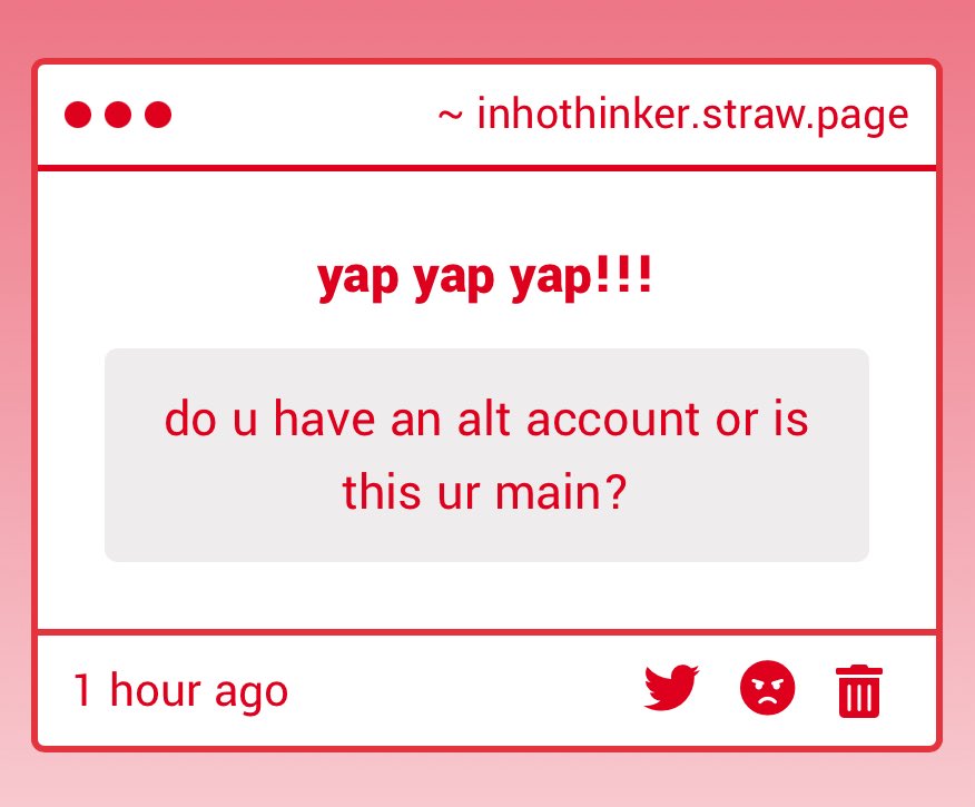 inhothinker's tweet image. i do have an alt but its not sg related and also kinda dead (havent been posting since 2022 and just use it to lurk now tbh) but i have an unused priv (@/616INHO) ive been thinking abt turning into my main! idk when and if ill be doing that but u can follow me there if u want