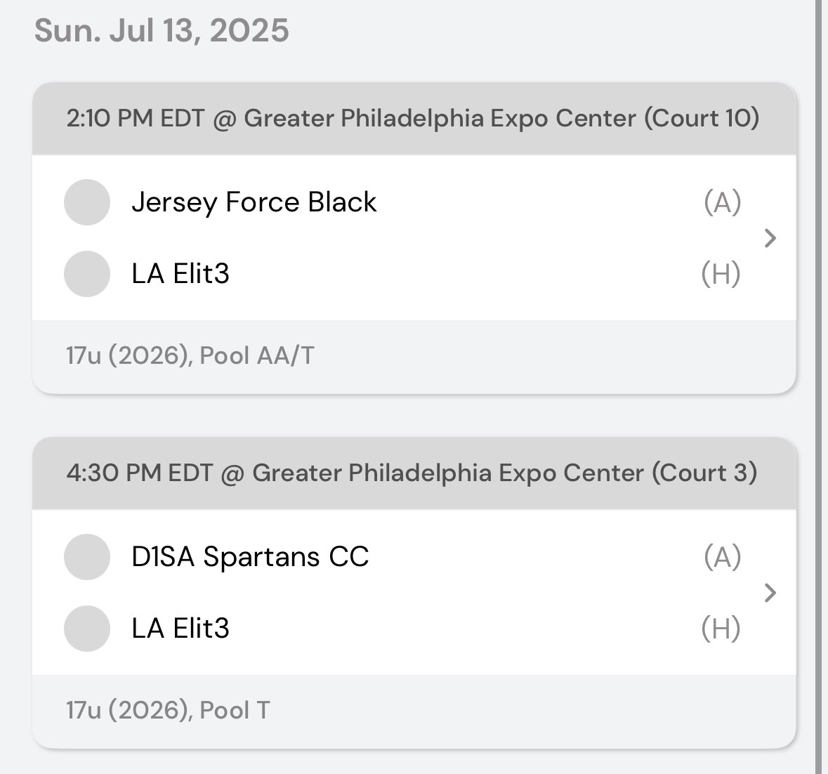 LA ELIT3 (@la_elit3) on Twitter photo 17U George has a schedule change for today <a href="/madehoops/">MADE Hoops</a> Summer Live 2. First game is now at 2:10pm on Court 10 vs Jersey Force Black #LAE🏀 17U George has a schedule change for today <a href="/madehoops/">MADE Hoops</a> Summer Live 2. First game is now at 2:10pm on Court 10 vs Jersey Force Black #LAE🏀
