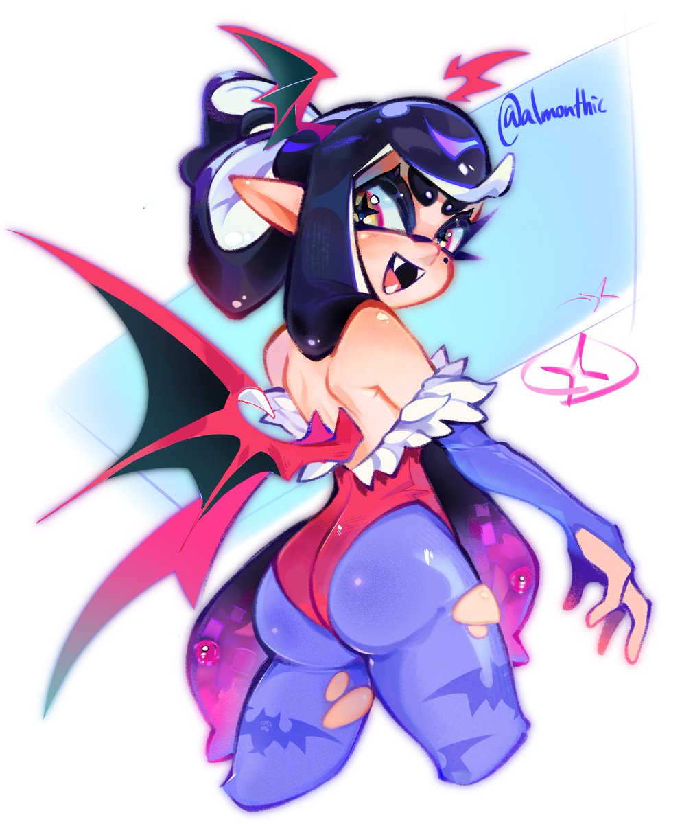 Callie as Lilith Aensland
#Splatoon3 #splatoon #Callie