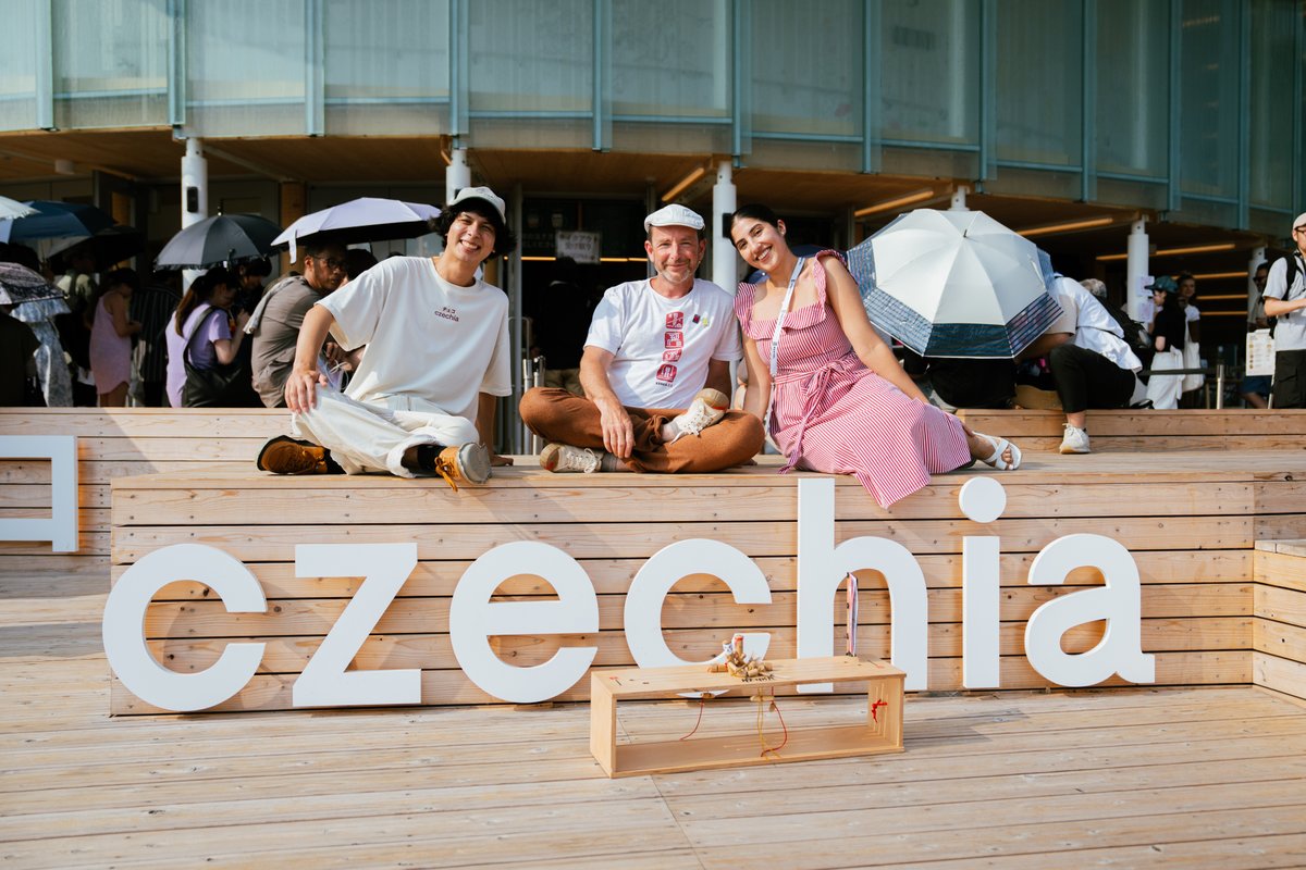 expo2025czechia's tweet image. Come play Kenka Puppetgame – a Czech invention where two wooden puppets battle it out in a gravity-powered board game! 🪵🎮
Sustainable, handmade, and playful – now live at the Czech Pavilion at #EXPO2025.
#EXPO2025Czechia #KenkaPuppetgame #CzechDesign