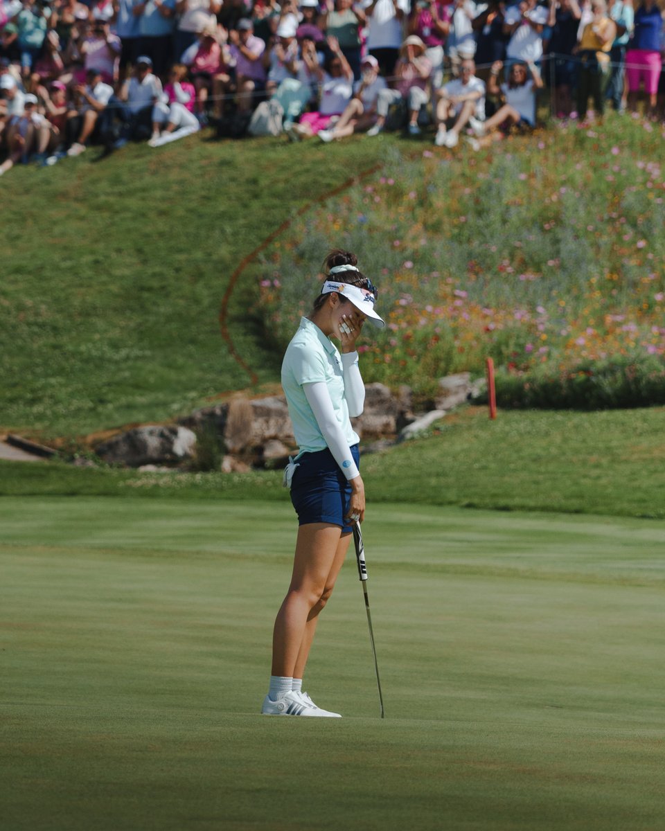 Grace Kim is a Major Champion.

#EvianChamp | #LPGATour | <a href="/LPGA/">LPGA</a>