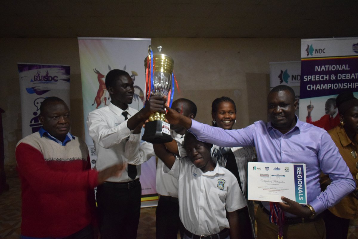 🏆BREAKING: Soroti Secondary School is the Champions of the #13thNSDC Teso Regional Qualifier.

After an unbeaten preliminary run, they clinched victory over Bukedea Comprehensive in a thrilling 2–1 split Final and will now lead Teso to #NSDC2025 
#DebateUG