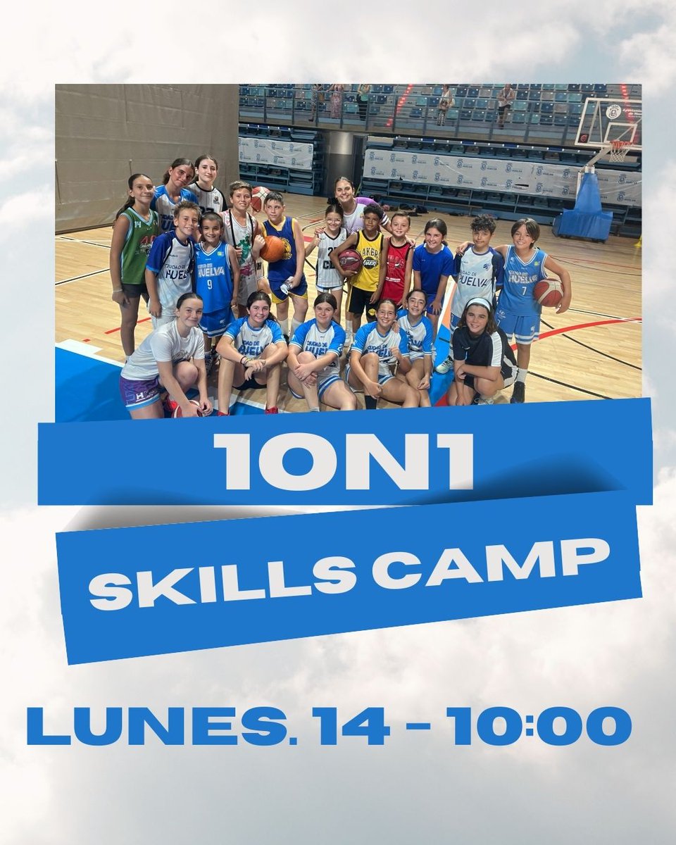 🚨 ¡Mañana arranca el 1on1 Skills Camp!
💥 Ritmo, técnica, fintas y 1x1 al límite 🏀
📍 Polideportivo Diego Lobato
🕙 10:00h – No llegues tarde

🎯 Aún estás a tiempo de unirte 👇
📲 forms.gle/8Fb7zv2Lxqz7qq…
#1on1SkillsCamp #CDHSummerCamp2025 #BasketCDH
