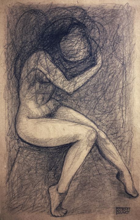 VinceStanix's tweet photo. Art of the Day: "The noise inside". Buy at: https://t.co/ht8OyIJzD9 https://t.co/pSkdn2hvHp