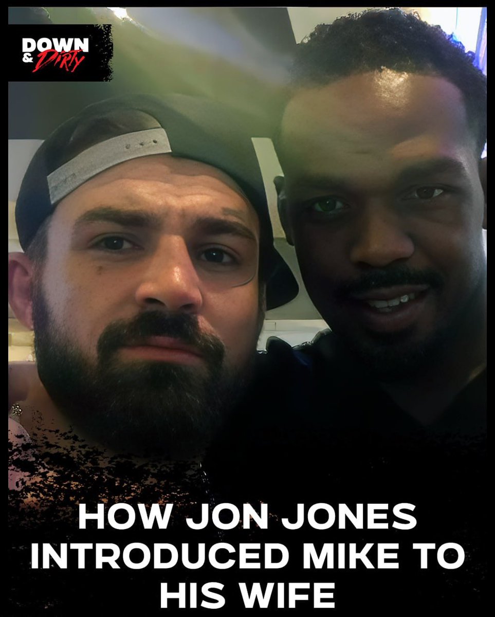 DirtyBoxing_'s tweet image. Did you all know that Jon Jones played Cupid for Mike Perry and his wife Latory