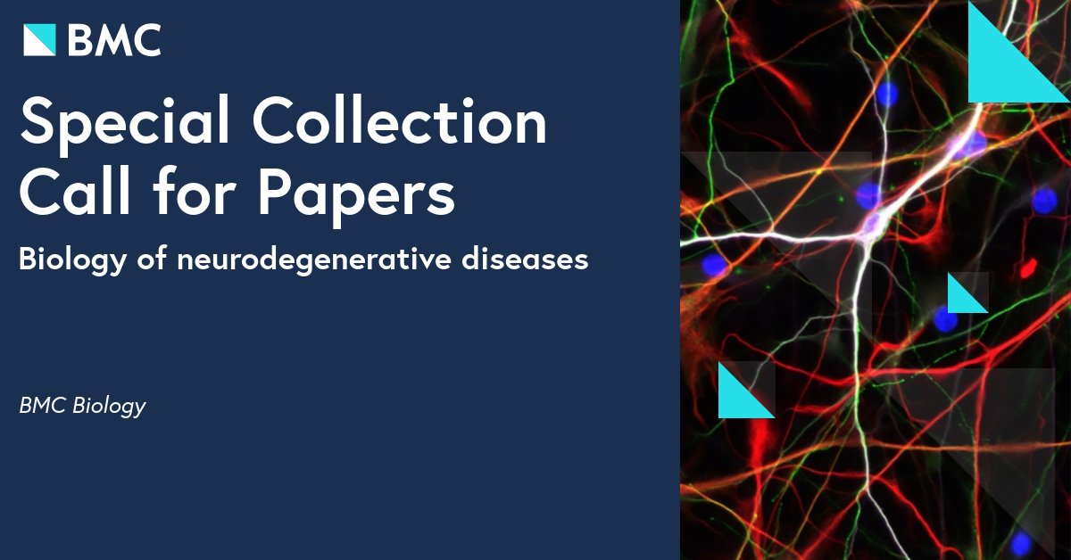 Agnieszka Fiszer (@aga_fiszer) on Twitter photo Call for papers for new Collection:
Biology of neurodegenerative diseases
<a href="/BMCBiology/">BMC Biology</a>
biomedcentral.com/collections/co… Call for papers for new Collection:
Biology of neurodegenerative diseases
<a href="/BMCBiology/">BMC Biology</a>
biomedcentral.com/collections/co…
