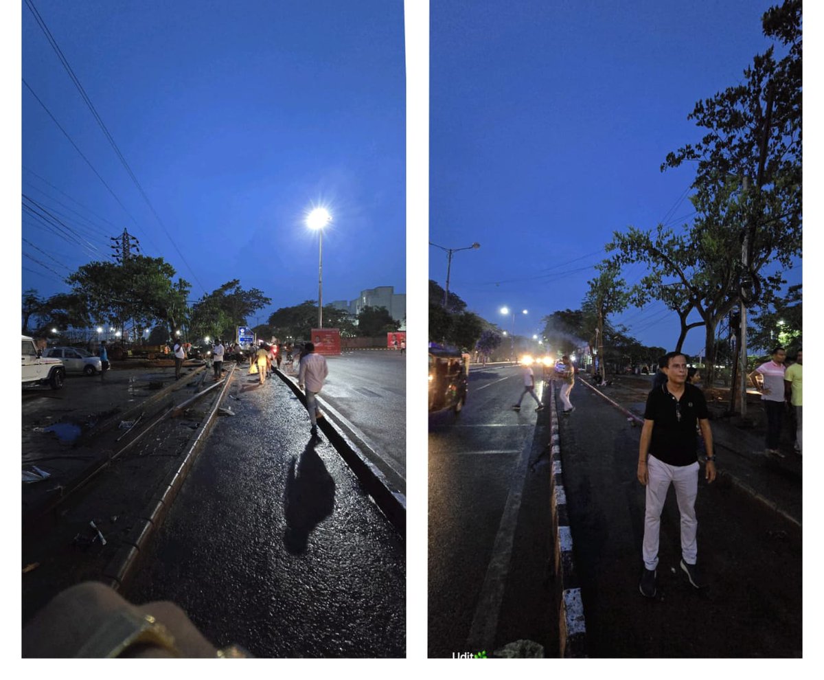 BEFORE &amp; AFTER eviction in front of AIIMS bhubaneswar. 
<a href="/DMKhordha/">District Magistrate Khordha</a> <a href="/rdmodisha/">Revenue & DM Department, Government of Odisha</a> <a href="/CMO_Odisha/">CMO Odisha</a> <a href="/sureshkpujari/">Suresh Pujari</a>