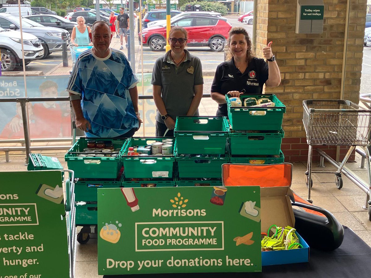 HawksmoorYouth's tweet image. Absolutely amazing today. Thank you to all @Morrisons Thamesmead shoppers who donated to it Summer Food Bank today. Supporting your community is just amazing Members @YoungGreenwich will not be going hungry this summer.