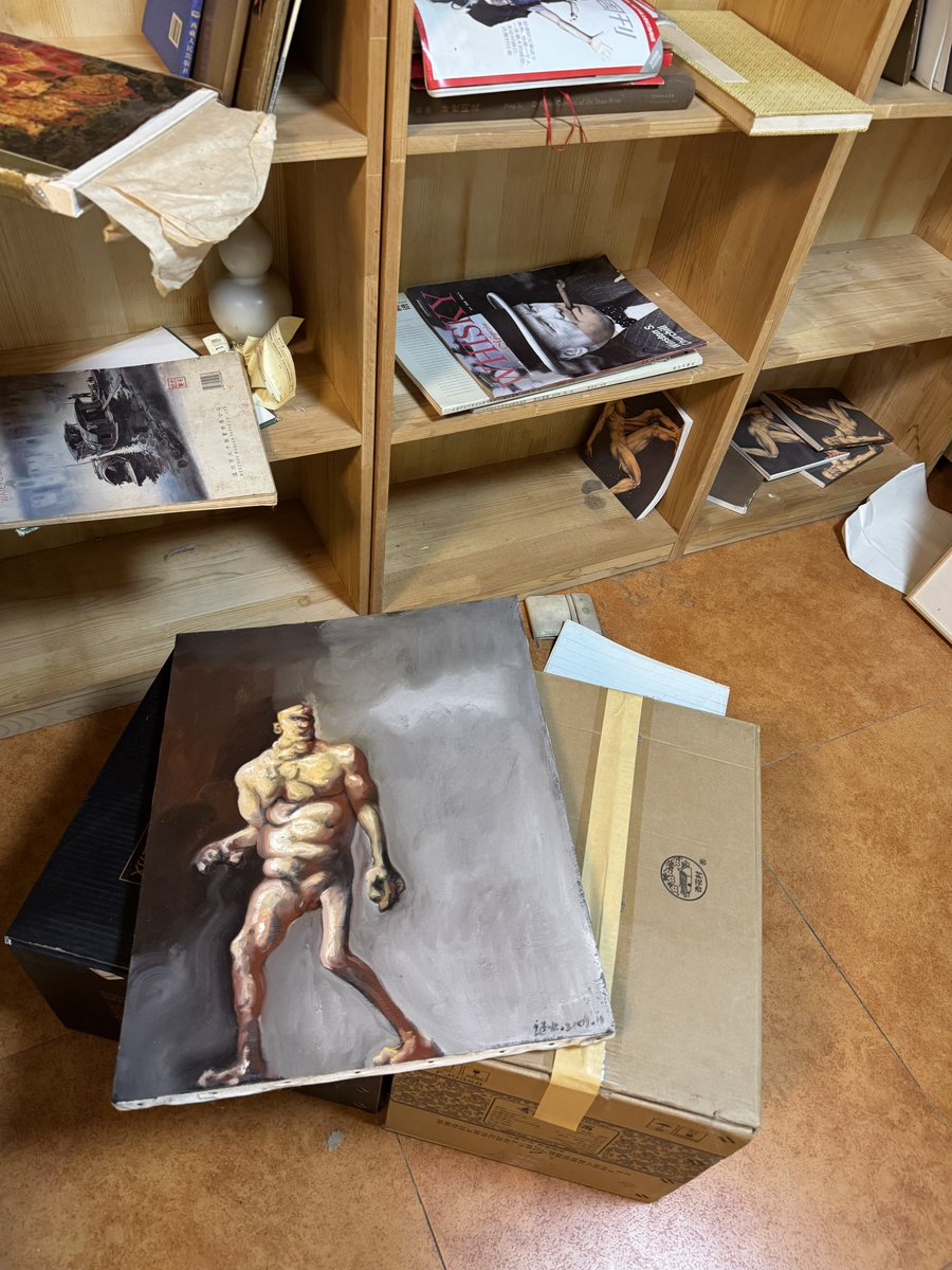 xuejiye66's tweet image. An ugly painting