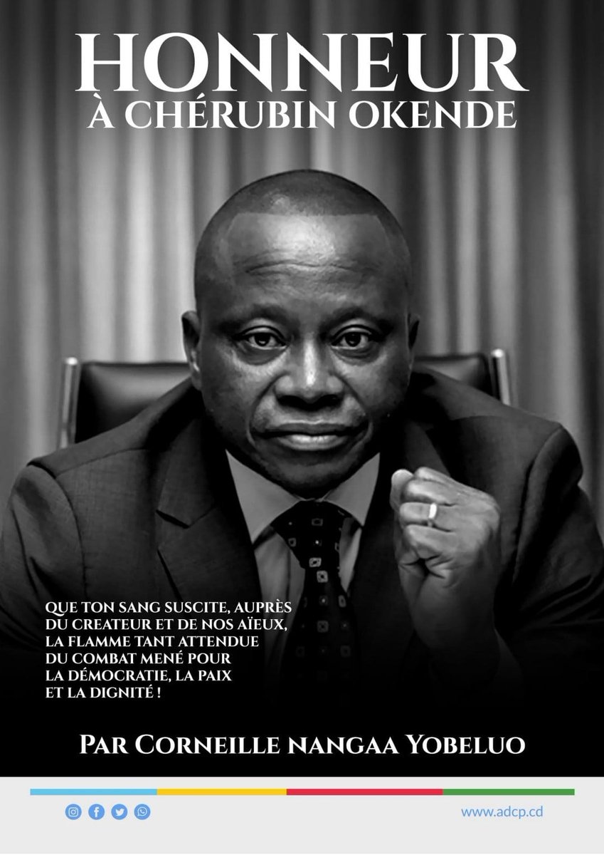TimKamanga's tweet image. Deux ans après l’assassinat crapuleux de l’Honorable Chérubin Okende, le Coordonnateur Corneille Nangaa réitère son message poignant daté du 25 août 2023 par un appel à la Justice, à la Démocratie et la dignité pour la RDC.
Il a transformé cet hommage en un manifeste pour la…