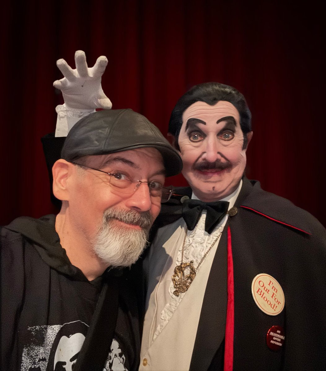 A gathering of the Nerd Illuminati at <a href="/CountGore/">Count Gore De Vol</a>’s AFI Screening of “Return of the Living Dead” last night. Such a fun time!