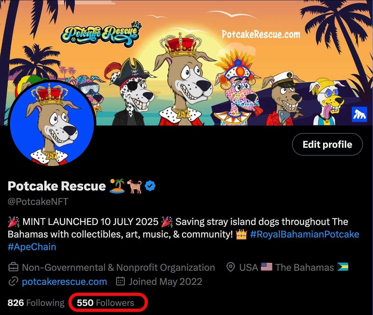 📣 Big shoutout to the 550 followers we have. Just a couple days ago we had our eyes on 500 and boom! We appreciate it and thank you for supporting our efforts to help the THOUSANDS of stray and abandoned dogs in The Bahamas &amp; beyond. Please share our efforts so we can continue