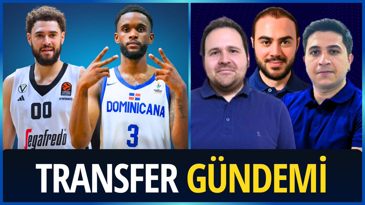 Stop Press Medya (@stoppressmedya) on Twitter photo 🏀 Transfer Gündemi
⏰ 22:00
🌪️ Anadolu Efes'ten Isaia Cordinier Hamlesi
🥷 Fenerbahçe Beko Montero'nun Peşinde
🦅 Beşiktaş'taki Son Gelişmeler
❔ Soru&Cevap
🎙️<a href="/umutakincioglu/">Umut Akıncıoğlu</a> & <a href="/bugraatopuz/">Buğra Topuz</a> & <a href="/m_uur/">m_uur #RF</a>
İzlemek için 👇🏻
youtube.com/live/MDryHnQ9O… 🏀 Transfer Gündemi
⏰ 22:00
🌪️ Anadolu Efes'ten Isaia Cordinier Hamlesi
🥷 Fenerbahçe Beko Montero'nun Peşinde
🦅 Beşiktaş'taki Son Gelişmeler
❔ Soru&Cevap
🎙️<a href="/umutakincioglu/">Umut Akıncıoğlu</a> & <a href="/bugraatopuz/">Buğra Topuz</a> & <a href="/m_uur/">m_uur #RF</a>
İzlemek için 👇🏻
youtube.com/live/MDryHnQ9O…