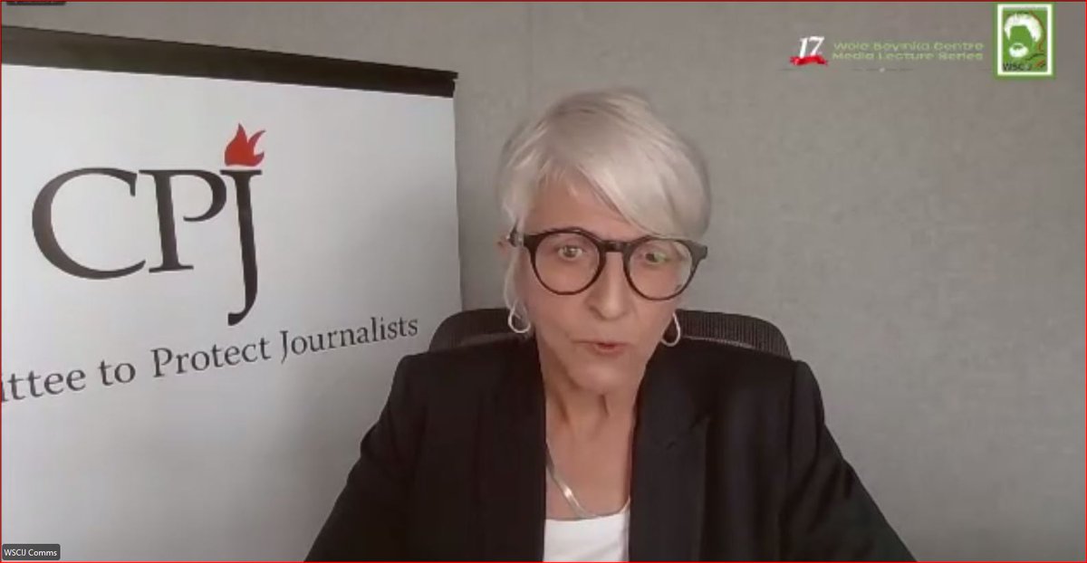 CPJAfrica's tweet image. "Surveillance is not a distant, abstract issue. It is here. It is shaping the world we live in—across Africa and globally," @angelaquintal said in her keynote address at the #WSCLecture.

"Let’s be clear: surveillance isn’t just about technology. It’s about what that technology