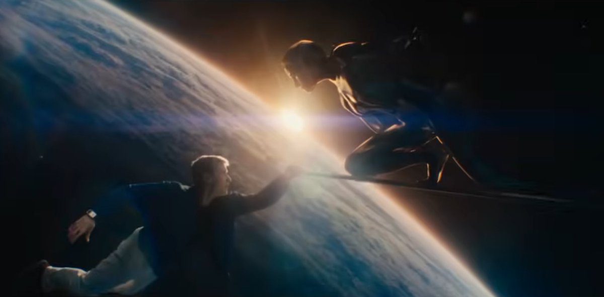 DiscussingFilm on X: New look at Johnny Storm and Silver Surfer in 'THE  FANTASTIC FOUR' https://t.co/XBkTcNeqLr / X