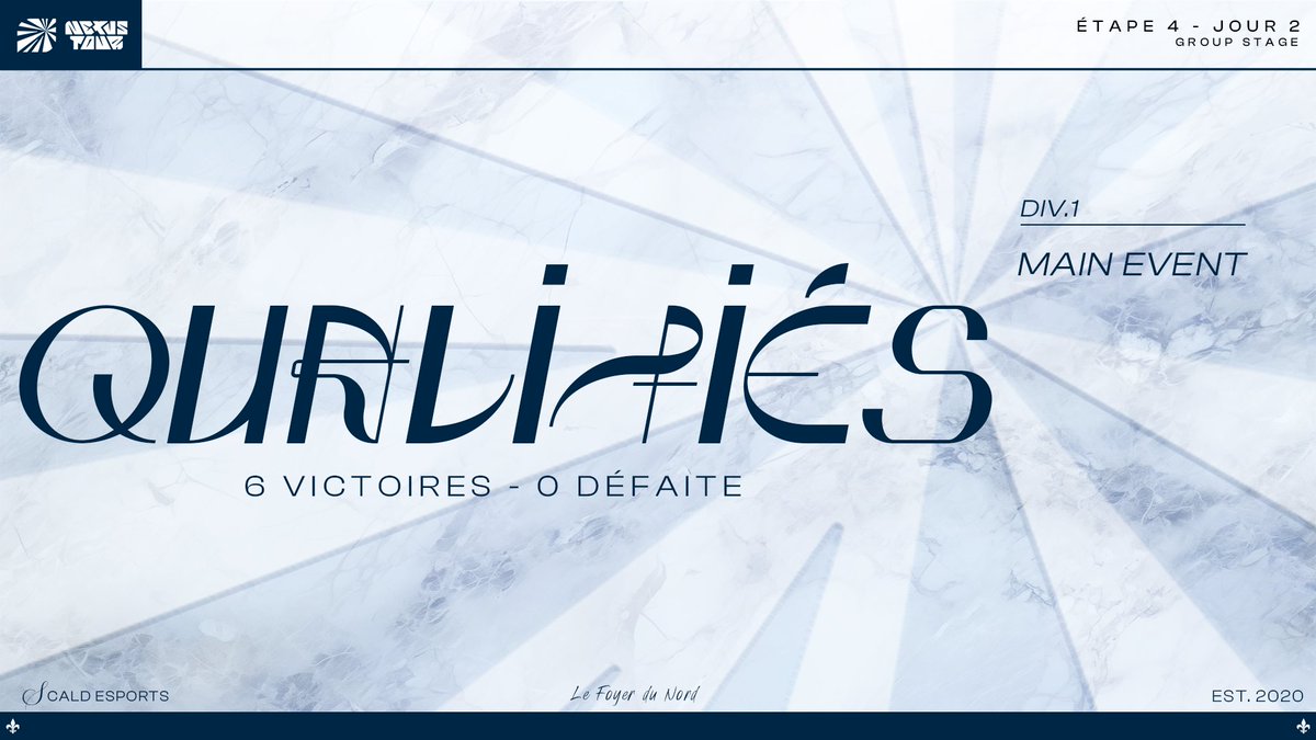 MAIN EVENT WE ARE SO BACK 💙

Nos Rois ont été magistraux et enchaînent les 6-0 dans ce qualifier.

<a href="/kallesyn/">Kallesyn</a> <a href="/CoteDeMeduse/">Abroyd</a> <a href="/galouuup/">Galoup</a> <a href="/Filou_La_malice/">Filou</a> <a href="/Likii_lol/">Likii</a>

Bravo messieurs et à notre staff, à la semaine prochaine. 🫡

#SCLWIN 🔥
