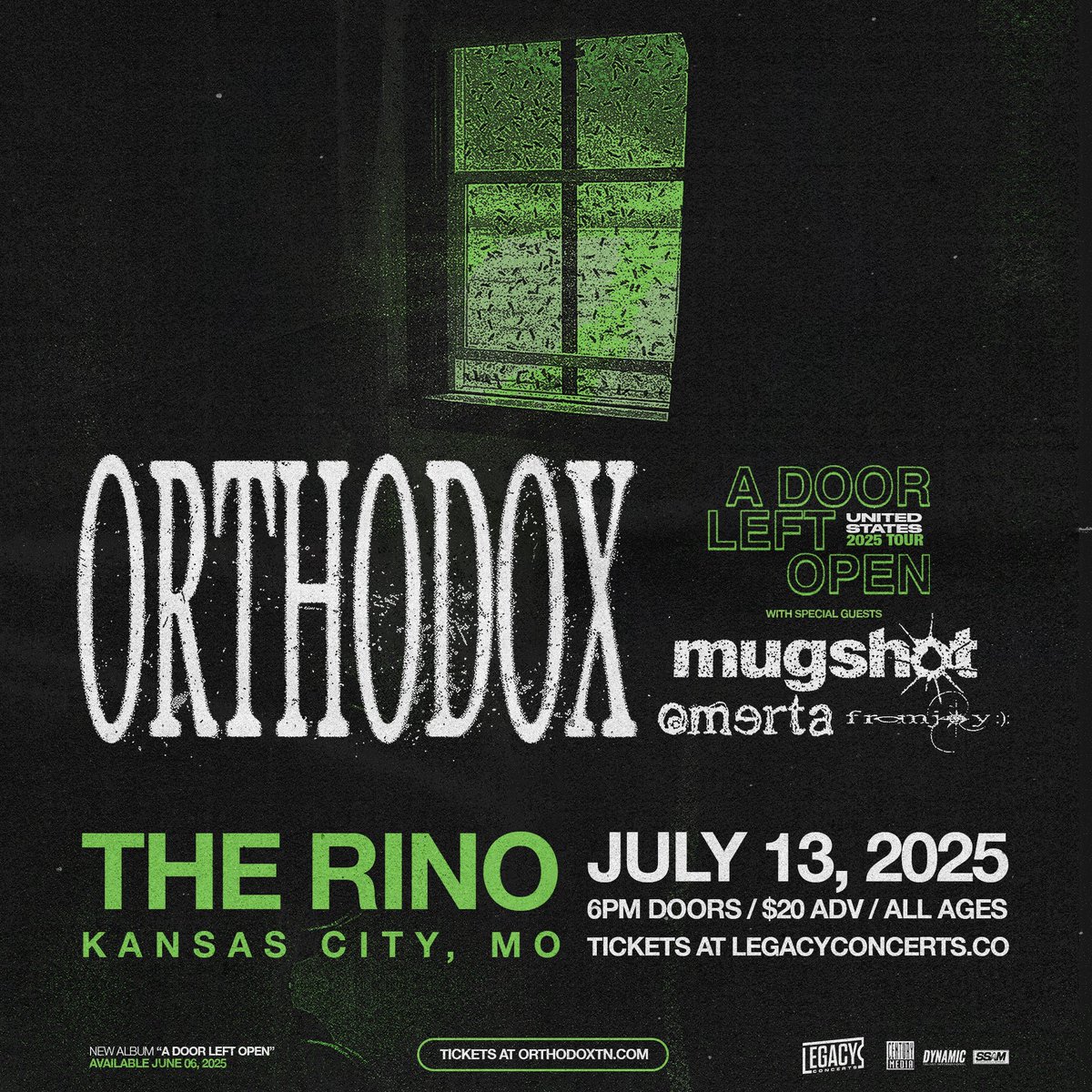 Celebrating our near sold out show tonight w/ <a href="/orthodoxtn/">ORTHODOX</a> in the most delicious way possible! Small amount available when we open @ 2pm and then again when doors open @ 6pm. Vegan AF and absolutely unreal! 

Shoutout <a href="/bails_gabbert/">💫Bailey Horror for Birds💫</a> for creating and taking the lead on this one!