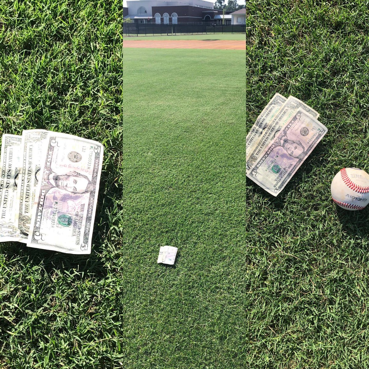 CoachMongero's tweet image. Cash on the grass!!!
Players: how many of you would walk past $7 cash on a ball field & not pick it up? That’s exactly what you do every time you leave a baseball out on the field/in cage to get ruined or stolen. Want good baseballs to hit & practice with?...take care of the…