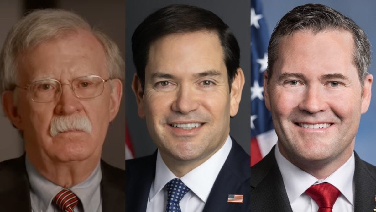🚨BREAKING: John Bolton is calling for Secretary of State Marco Rubio and National Security Advisor Mike Waltz to resign over their handling of Zelenskyy during today’s Oval Office meeting. 

Does anyone think they should resign?