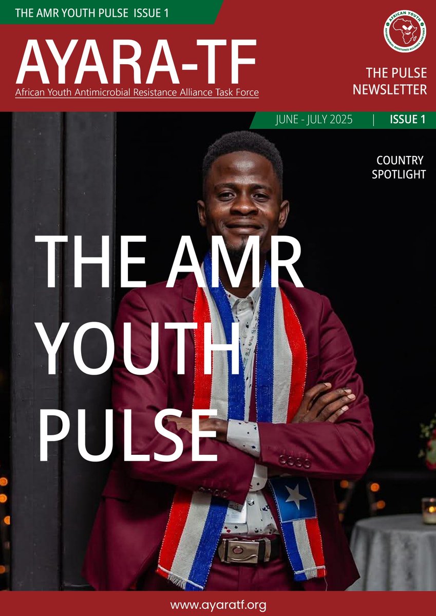 🚨 Just launched! The AMR Youth Pulse is here, a youth-led newsletter exploring Antimicrobial Resistance &amp; Reproductive Health across Africa.  

Young voices. Bold ideas. Real solutions.  

Read now: linkedin.com/posts/ayara-tf…
#AMRYouthPulse #Youth4Health #AMRAwareness #YouthVoices