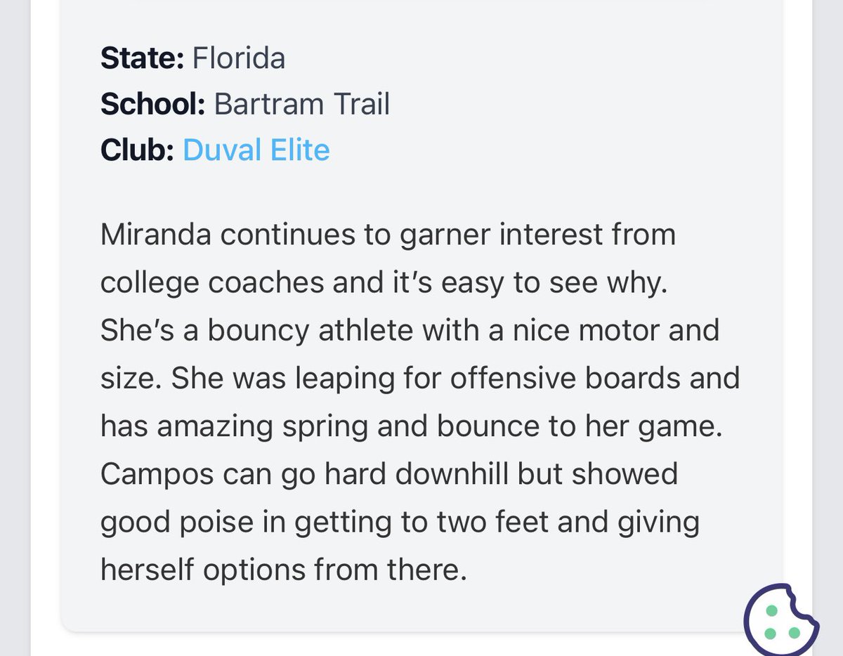 CamposM2026's tweet photo. Thank you @BFishHoops @PGHFlorida for the write up! https://t.co/wPqfxCEMLW