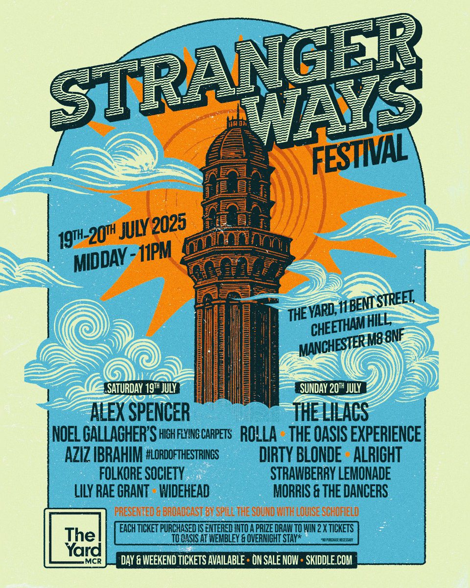 Firstly thank you for all of your UNREAL support for Sam during this time. It is definitely spurring him on, so thank you for that 🫶🏽

The band will be back out this weekend with two debut festival slots at @thegodneygathering and Stranger Ways festival <a href="/theyard_mcr/">The Yard</a> (MANCHESTER)