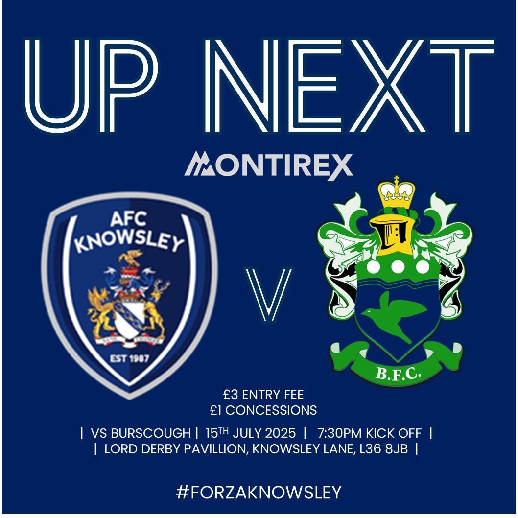 We host Burscough on Tuesday night as pre-season continues