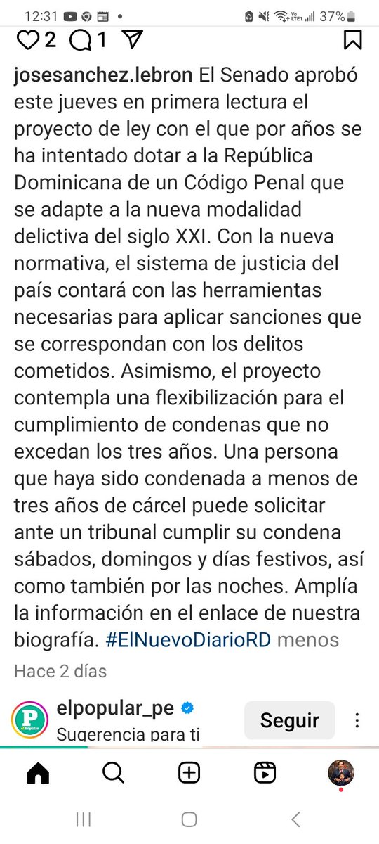 guiliani_john's tweet image. Analizar estás disposiciones del nuevo Código Penal Dominicano, en curso en el Congreso Nacional, que nos convierte como país, en el hazme reír del Mundo...