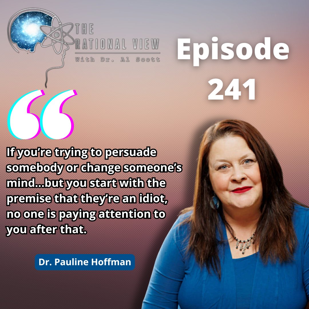 The Rational View has a new episode: Infodemiologist Dr. Pauline Hoffman on how to find truth amidst a sea of disinformation, please check it out.

podcasts.apple.com/ca/podcast/the…

podbean.com/wlei/pb-85b4p-…

open.spotify.com/episode/47QZYw…