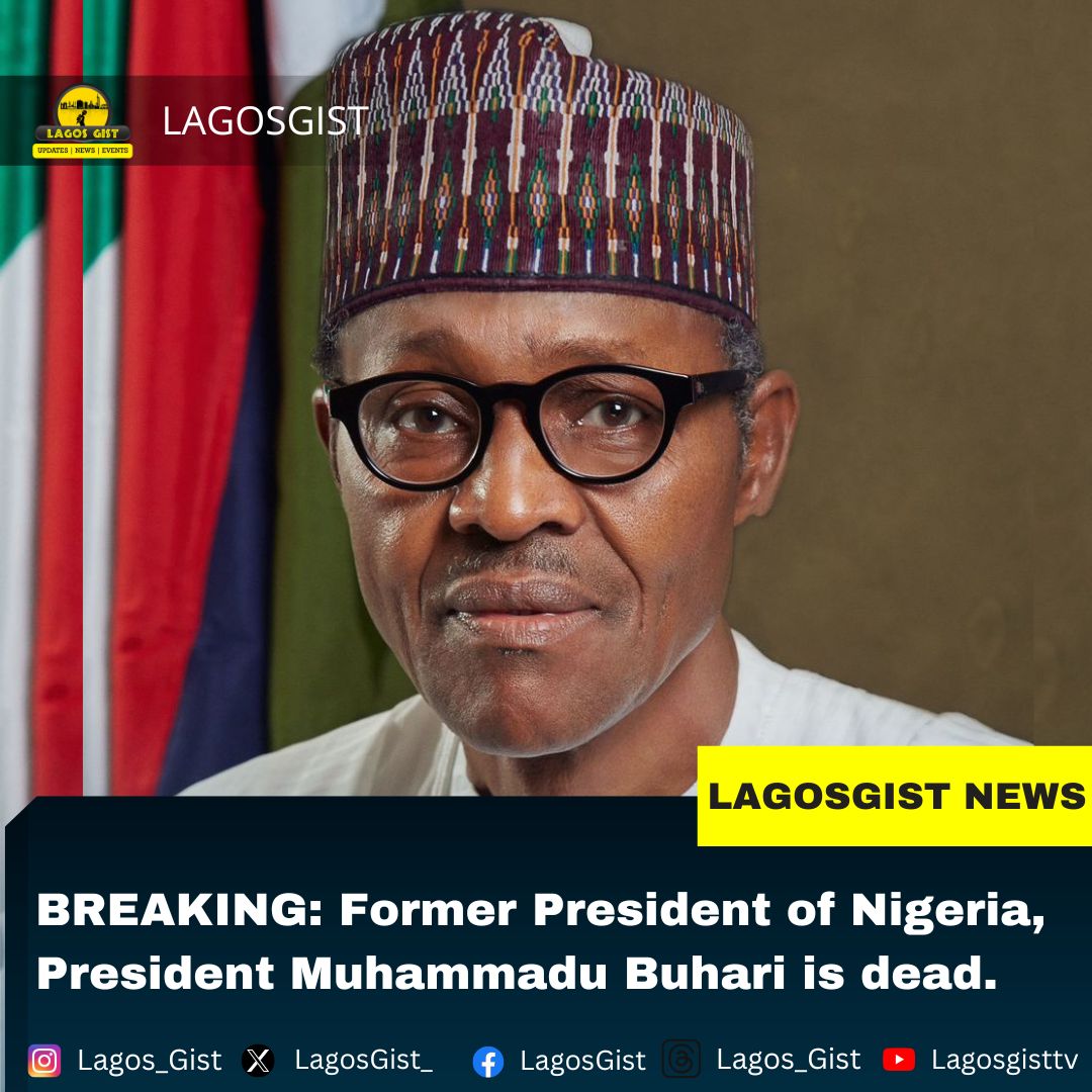 BREAKING NEWS: Former President of Nigeria 🇳🇬, Muhammadu Buhari, has died this afternoon in a clinic in London, UK.