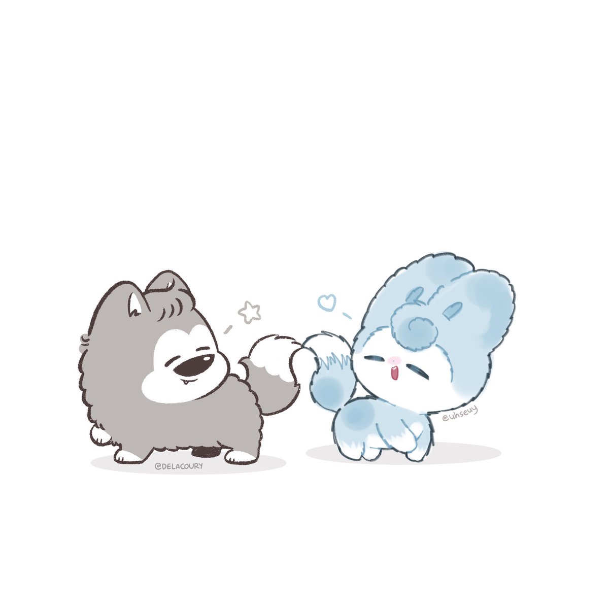 delacoury's tweet image. THEY MET🥹
with @uhseuy 

#Straykidsfanart 
#SKZOOfanart 
#StrayKids 
#Bangchan