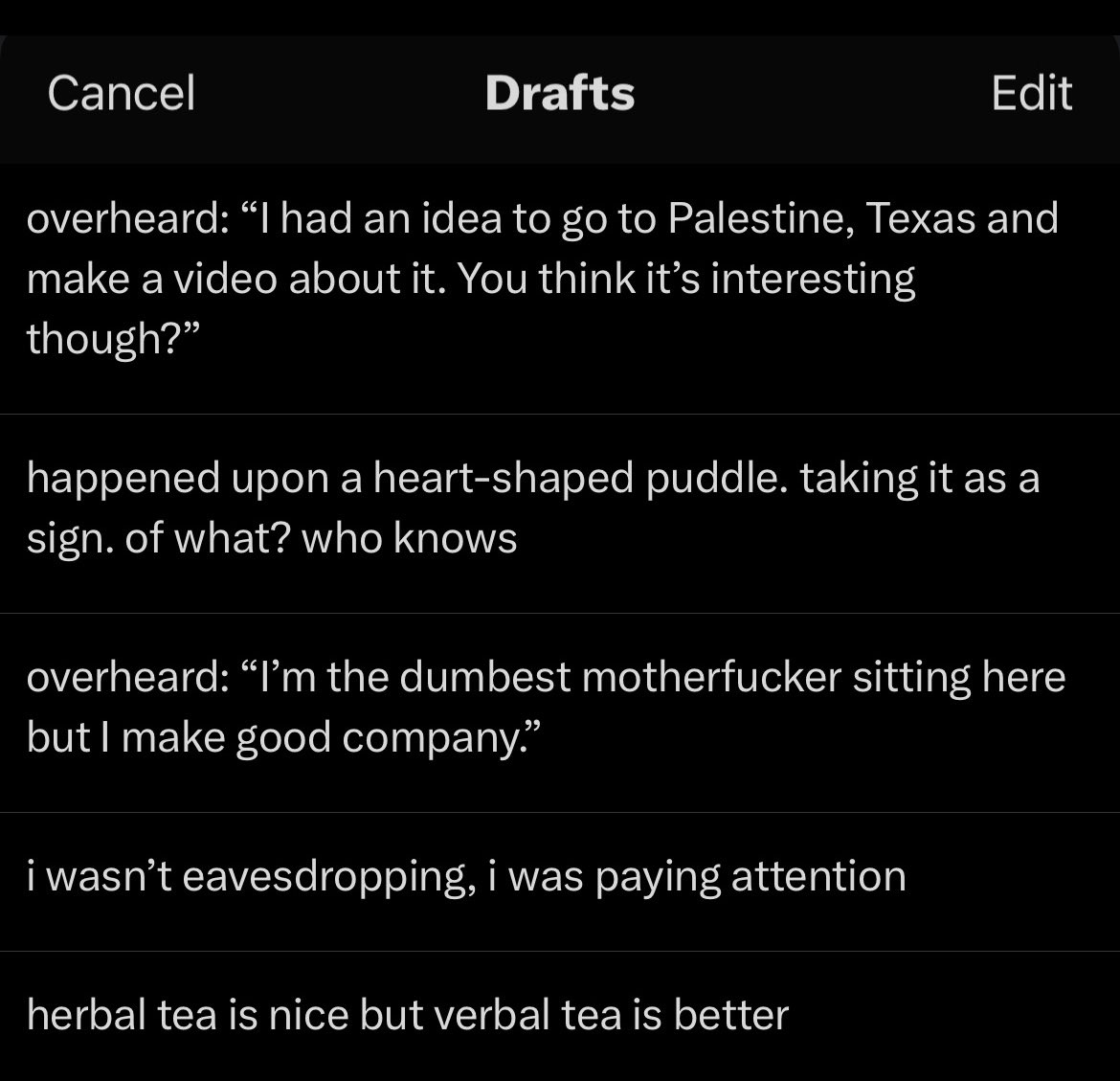 serrano_alej's tweet image. mid-year purge of tweets in the drafts headed to the tweet morgue