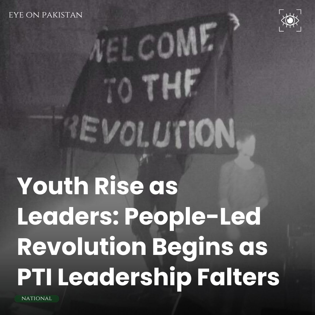 eyeonpakistan_'s tweet image. ANNOUNCEMENT:
We’re launching a Youth-Led Resistance — powered by fearless Pakistanis ready to lead protests in every city.
We’ll collect names. Build city teams. Drop our own roadmap.
⚡ The people will lead now.
#تحریک_تو_چلے_گی #YouthResistance #ImranKha