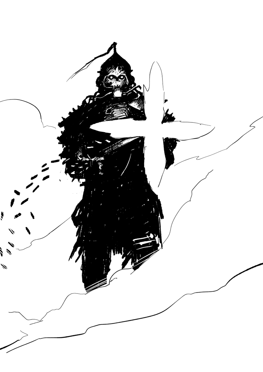 Necro_Archive's tweet photo. Comic-style provincial soldier during the war. https://t.co/TjncJIeFf9