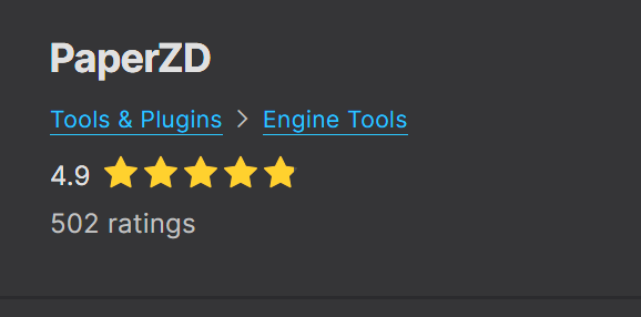 CritFailStudio's tweet image. Just passed 500 reviews on PaperZD
Thanks for the support!

Big thanks to @CobraCodeDev as well, go check their tutorials if you want to make 2d games!

#paperzd #indiedev #2d @UnrealEngine