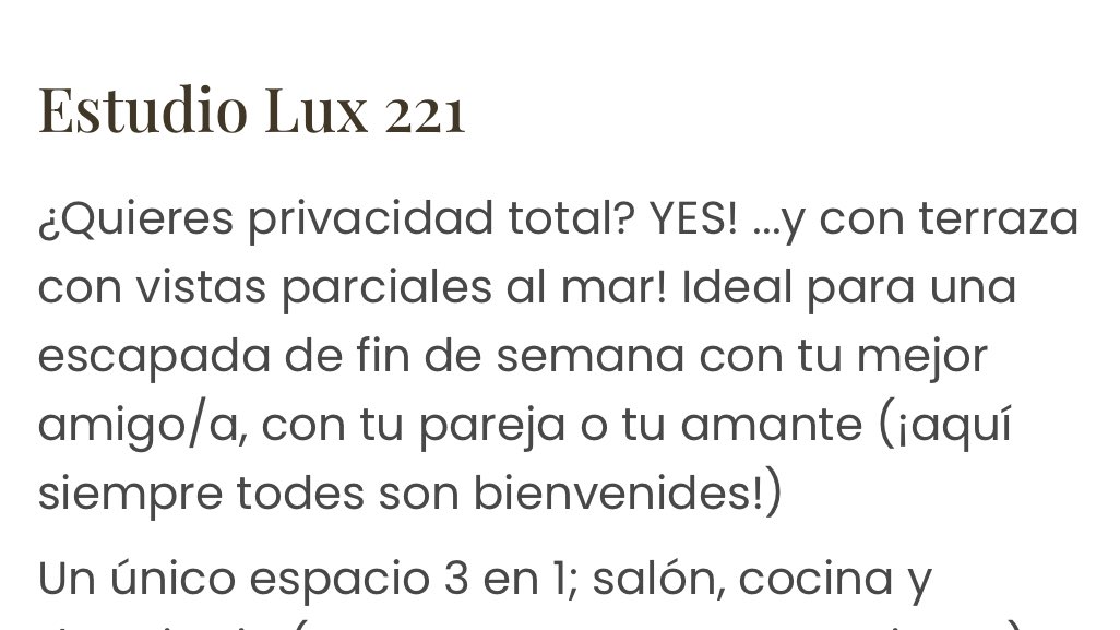 La descripción de una habitación de un hotel 👁️ 👄 👁️