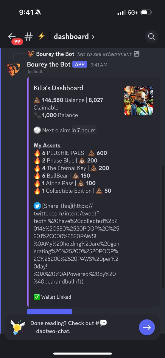 This week has me cooked but that doesn’t stop me from collecting 💩 just for stacking my <a href="/bearandbullnft/">The Bear And Bull NFT</a> collection baby! Oh sheeet look at that 🐾 balance! I’m waiting for the #YUGEST