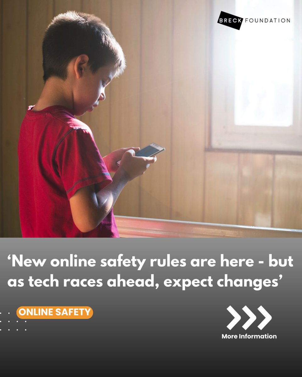 BreckFound's tweet image. New online safety rules are here... but as tech races ahead, expect changes.
Read the full BBC article by @bbclaurak here: buff.ly/E3YcaiB