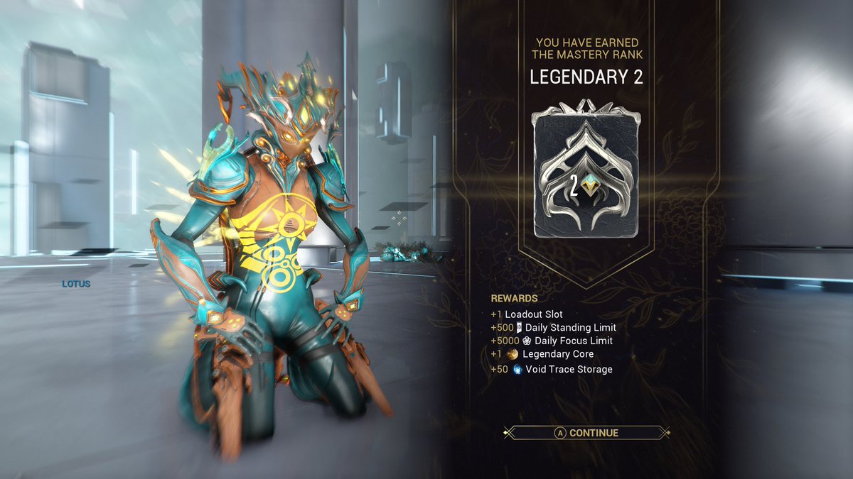 KevinFlagg's tweet photo. Passed the LR 2 mastery test this morning on #Warframe https://t.co/XyECzlOtGM